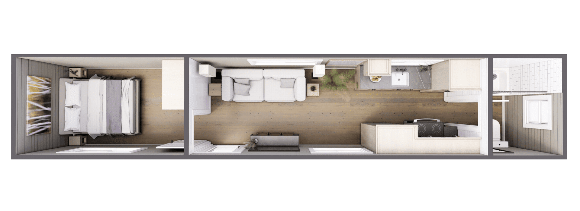 The Pioneer 1 Bedroom Container House