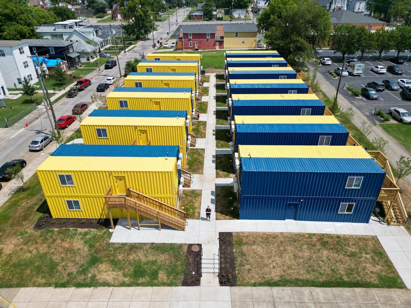Fisk University Container Dorms by Custom Container Living