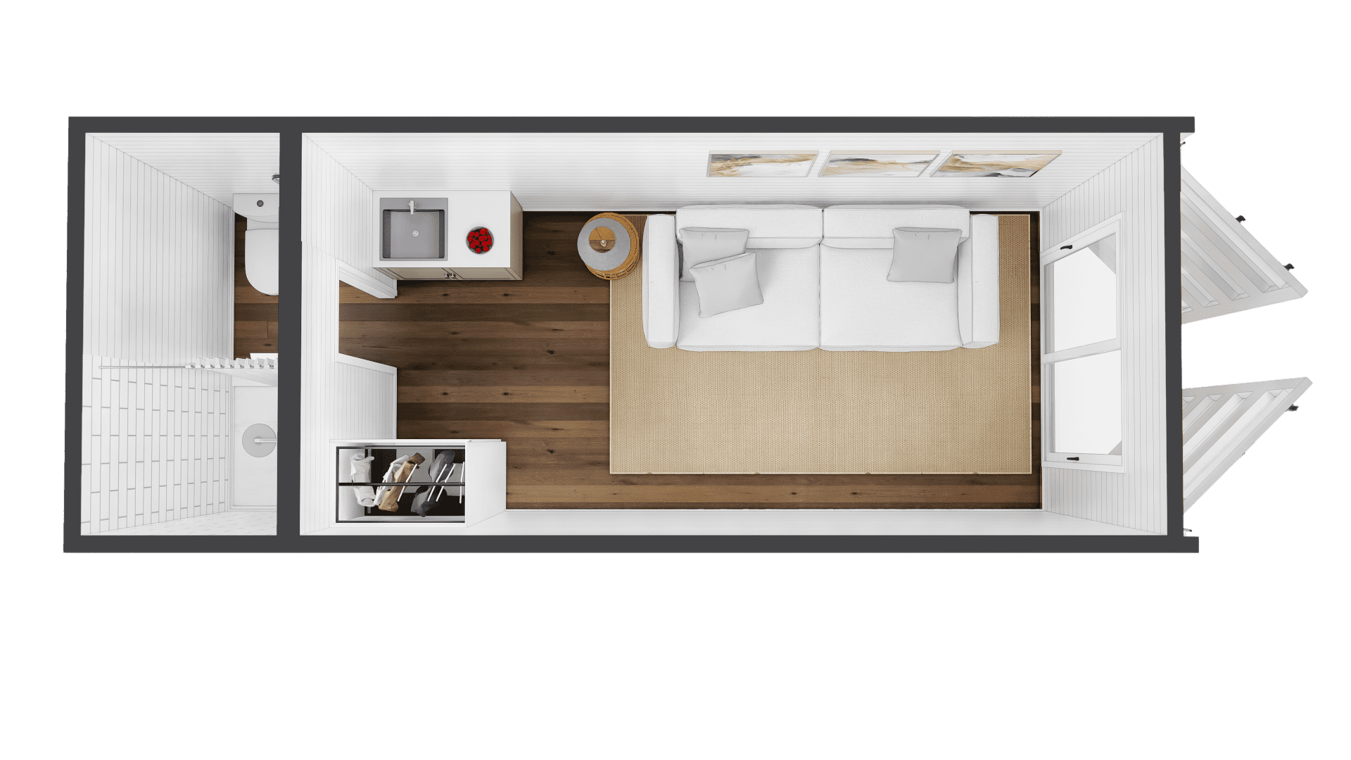 The Lil’ Lodge-Top View Residential