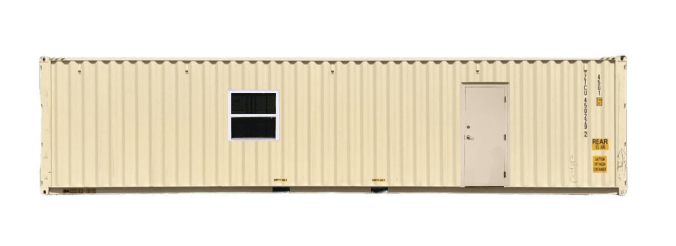 40-Foot Standard 1 Trip with 3′ Door and 3’x3’ Window
