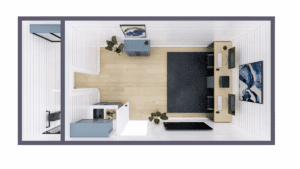20' Office with Bathroom